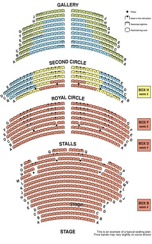 Theatre Royal Brighton Seating Plan Theatre Royal Brighton